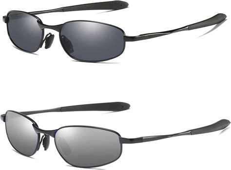 small frame polarized sunglasses.